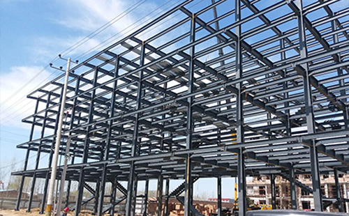 雄关区雨棚主骨架钢结构铝板节点做法